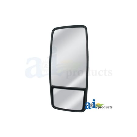 A & I Products Mirror Head; LH Outer Rear View W/ Lower Wide Angle Mirror 20" x9" x7" A-RMV120LH